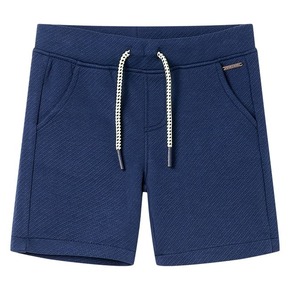 VidaXL Otroške kratke hlače z vrvico temno modra 92