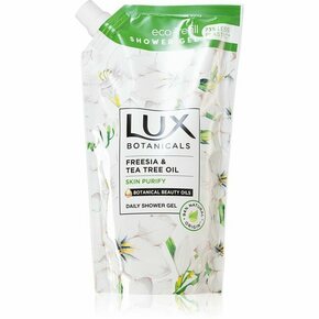 Lux Botanicals Gel za tuširanje Freesia &amp; Tea Tree Oil - polnilo 500 ml