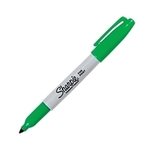 WEBHIDDENBRAND Permanentni marker Sharpie zelene barve