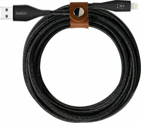 Belkin DuraTek Plus Lightning to USB-A Cable F8J236bt10-BLK Črna 3 m USB kabel