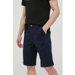 Kratke hlače Wrangler moške, mornarsko modra barva - mornarsko modra. Kratke hlače iz kolekcije Wrangler. Model izdelan iz tanke, elastične tkanine.