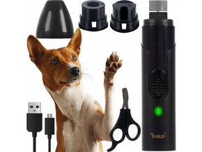MALATEC akumulatorski brusilnik za brušenje krempljev psov in mačk + škarje 00021638