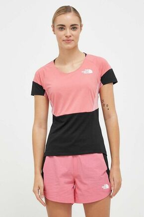 Športna kratka majica The North Face Bolt Tech roza barva - roza. Športna kratka majica iz kolekcije The North Face. Model izdelan iz materiala