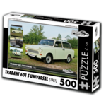 WEBHIDDENBRAND RETRO-AUTA Puzzle št. 56 Trabant 601 S Universal (1981) 500 kosov