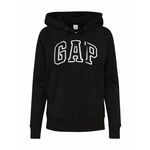 Gap Mikina GAP logo french fleece zip Černá GAP_639910-00 S