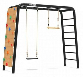 BERG PlayBase Medium TL (gumijasti sedež + trapez + plezalna stena)
