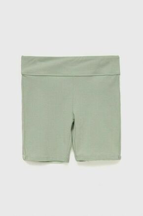 Otroške kratke hlače Guess zelena barva - zelena. Otroški kratke hlače iz kolekcije Guess. Model izdelan iz pletenine.