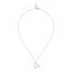 Calvin Klein Jeklena ogrlica Decent Minimalist Hearts 35000384
