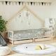 Greatstore Otroški posteljni okvir s predali 80x200 cm trdna borovina
