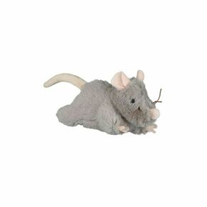 Trixie Igrača mačka Miška siva pliš robustna 15cm 1pc TR