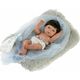 Llorens 73803 NEW BORN boy - realistična otroška punčka s polnim ohišjem iz vinila - 40