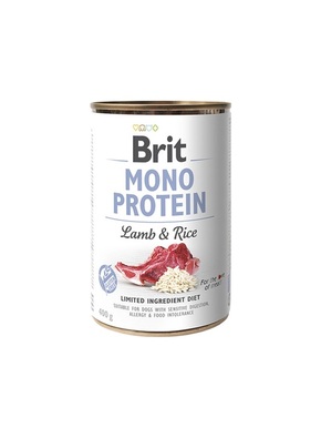 Brit Mono Protein Lamb &amp; Brown Rice - 400 g