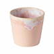 Skodelica za espresso iz bele in roza keramike Costa Nova, 200 ml