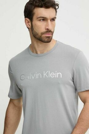 Majica lounge Calvin Klein Underwear siva barva