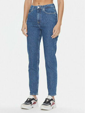 Tommy Hilfiger Jeans hlače WW0WW38909 Modra Slim Fit