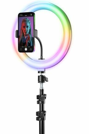 CellularLine Selfie Ring PRO LED luč s stojalom