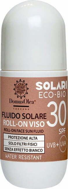 "Domus Olea Toscana Fluid za obraz za zaščito pred soncem v roll-onu ZF 30 - 50 ml"