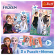 Trefl Puzzle 2 v 1 + pexeso - Princeska v svoji državi / Disney Frozen 2