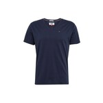 Tommy Jeans Majica mornarska / rdeča / bela
