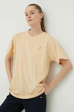 P.E Nation bombažna majica - bež. Kratka majica iz kolekcije P.E Nation. Model narejen iz organskega materiala.