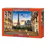 Castorland Puzzle Sprehod po Parizu ob sončnem zahodu 1000 kosov