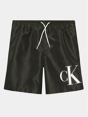 Calvin Klein Swimwear Kopalne hlače KV0KV00023 Črna Regular Fit