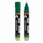 Spokey Easy Chalk Marker kredni marker zelene barve, 10 kosov v pakiranju