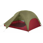 MSR FreeLite 3-Person Ultralight Backpacking Tent Green/Red Šotor