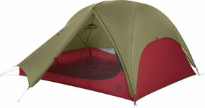 MSR FreeLite 3-Person Ultralight Backpacking Tent Green/Red Šotor
