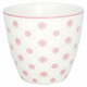 Porcelanasta skodelica Green Gate Laurie roza, 300 ml