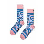 Nogavice Happy Socks Dizzy Sock - pisana. Nogavice iz kolekcije Happy Socks. Model izdelan iz elastičnega, vzorčastega materiala.