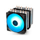 DeepCool CPU hladilnik Neptwin RGB, 27dB, črni