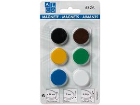 ALCO magneti za tablo AL682A26 6 kosov