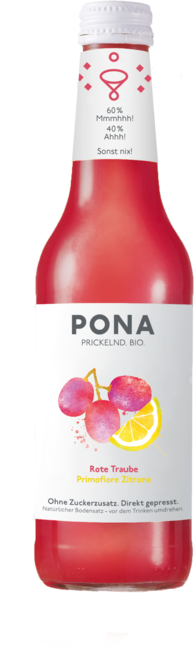 PONA Rdeče grozdje in Primofiore limona - 330 ml
