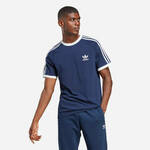 Bombažna kratka majica adidas Originals mornarsko modra barva - mornarsko modra. Kratka majica iz kolekcije adidas Originals, izdelana iz elastične pletenine. Model iz mehke in na otip prijetne tkanine.