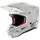 Alpinestars S-M5 Solid Helmet White Glossy L Čelada