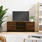 vidaXL TV omarica rjava hrast 102x30x37,5 cm inženirski les