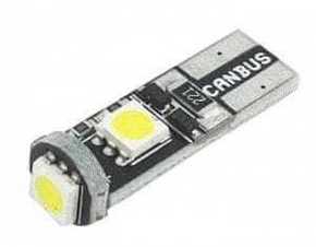 WEBHIDDENBRAND M-LINE žarnica LED 12V W5W-T10 3xSMD 5050 CANBUS