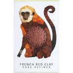 "The Konjac Sponge Company Rainforest Monkey Mini Face Puff z rdečo francosko glino - 1 k."