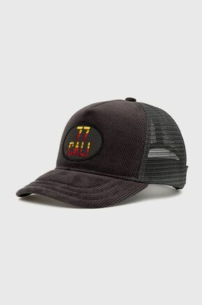 Superdry kapa - črna. Baseball kapa iz kolekcije Superdry. Model izdelan iz prijavno gradivo.