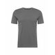 Bombažna kratka majica Guess siva barva - siva. Kratka majica iz kolekcije Guess, izdelana iz pletenine z nalepko. Model iz tkanine, ki je izjemno prijetna na otip.