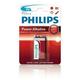 Philips Philipsova baterija 9V PowerLife, alkalna - 1 kos