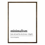 Plakat 50x70 cm Minimalism – Wallity