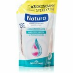 PAPOUTSANIS Natura Hyaluronic Acid vlažilni šampon nadomestno polnilo 750 ml