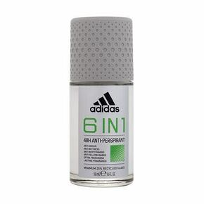 Adidas Cool &amp; Dry 6 in 1 antiperspirant roll-on za moške 50 ml