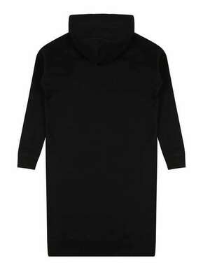 Otroška obleka Calvin Klein Jeans črna barva - črna. Otroški obleka iz kolekcije Calvin Klein Jeans. Model izdelan iz pletenine s potiskom. Model z mehko oblazinjeno notranjostjo zagotavlja mehkobo in povečuje udobje.