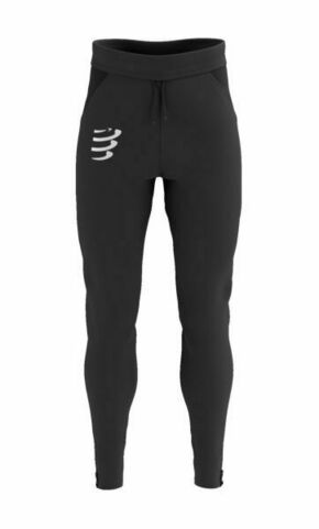 Compressport Hurricane Windproof Seamless Pants Black XL Tekaške hlače/pajkice