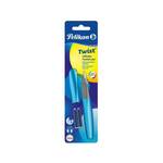 Pelikan Nalivno pero twist + 2x črnilni vložki, frosted blue, na blistru 811262
