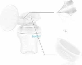 BABYONO ND membrana in ventil za naravno dojenje in prsno črpalko Compact5