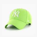 47brand kapa - zelena. Kapa s šiltom vrste baseball iz kolekcije 47brand. Model izdelan iz enobarvnega materiala.